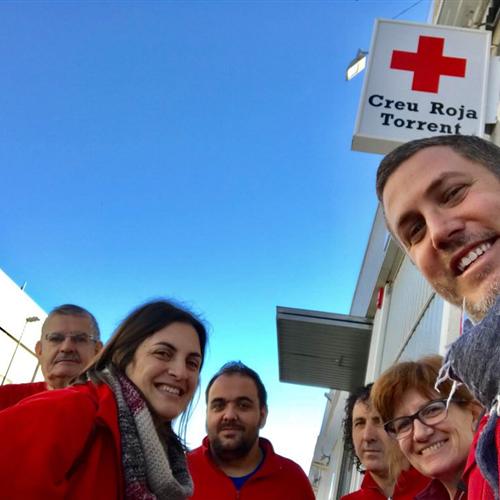 Voluntaria o voluntario para el plan de voluntariado de cruz roja española en torrent
