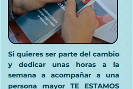 Acompañamiento de adultos mayores en soledad no deseada