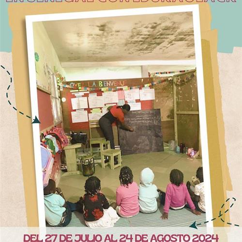 VIII estancia solidaria de la Asociación Edukaolack en Senegal