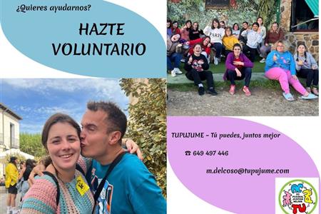 Voluntariado en tupujume