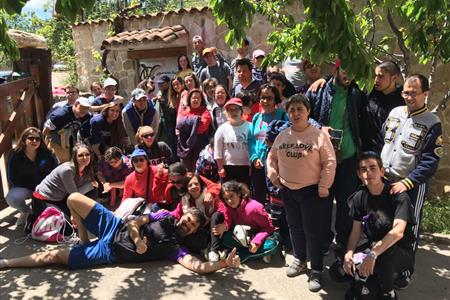 Actividades de ocio con personas con discapacidad