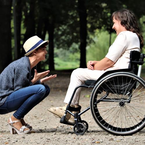 Acompañamiento a personas con discapacidad