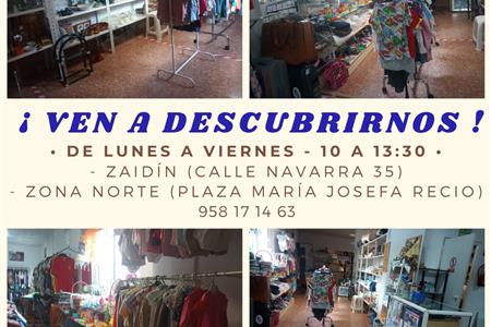 Voluntariado para nueva tienda solidaria en centro granada