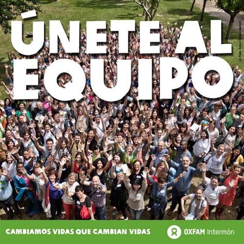 Voluntariado en equipo de activistas (Oxfam Intermón, Valladolid, España)