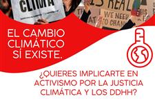 Espacio de voluntariado por la justicia climática y los derechos humanos