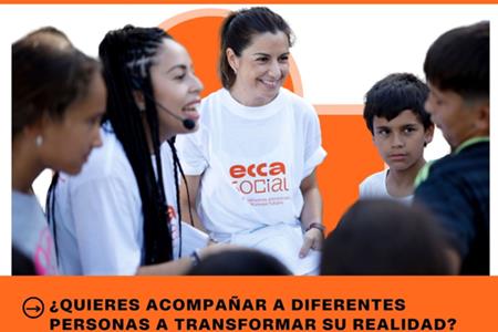 Personas voluntarias para acompañamiento social en distintos proyectos de la fundación
