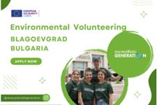Environmental volunteering in Blagoevgrad, Bulgaria