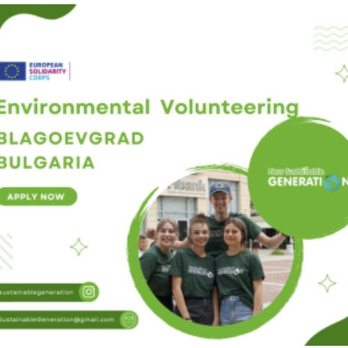 Environmental volunteering in Blagoevgrad, Bulgaria