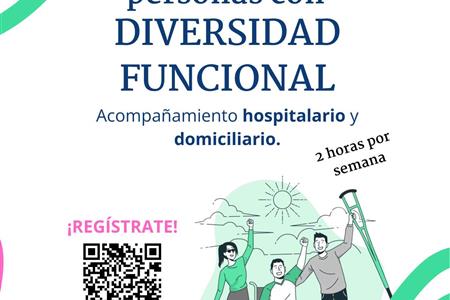 Programa de voluntariado social a personas mayores y/o diversidad funcional residentes en zona dana