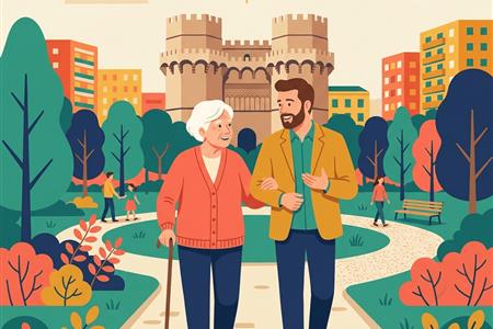 Programa de voluntariado con personas mayores dependientes (fps)