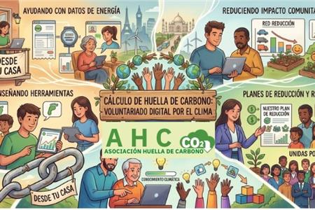 Voluntarios/as para cambio climático - ayudar a entidades en el cálculo de huella de carbono -
