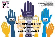 Programa de voluntariado con personas con diversidad funcional