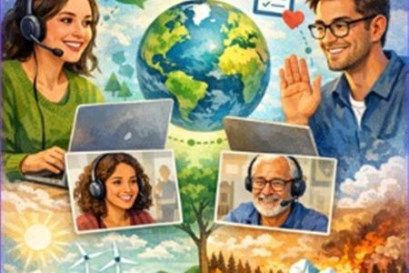 Voluntariado virtual en cambio climático: mentoría y acompañamiento de personas voluntarias