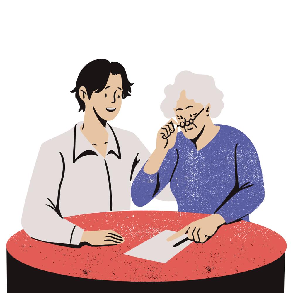 Acompañamientos a personas mayores en situación de soledad