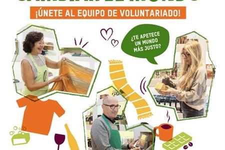 Voluntariado en tienda ciudadana de comercio justo.