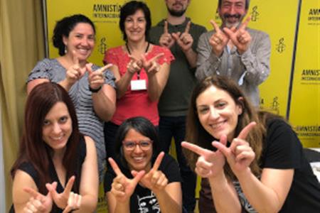 Activismo en amnistía internacional extremadura