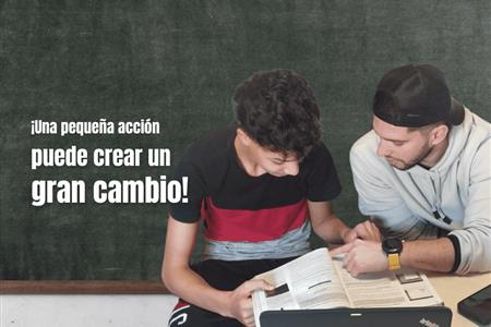 Apoyo escolar en parla con niños/as en centros de protección de menores 