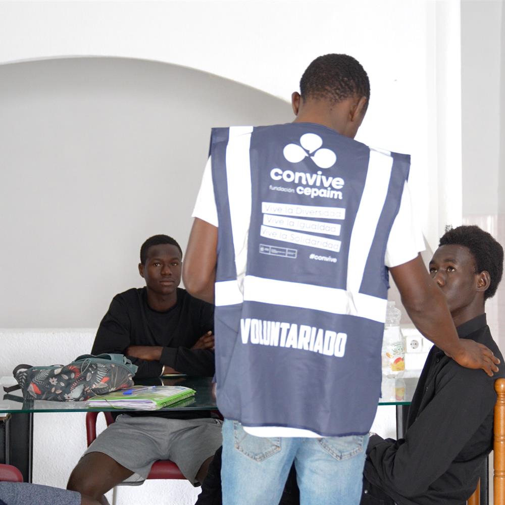 Voluntariado en la fundación cepaim. sede de algeciras