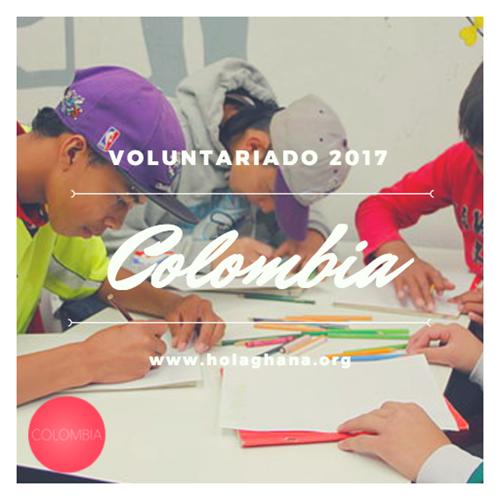 Voluntariado proyectos educación en Colombia