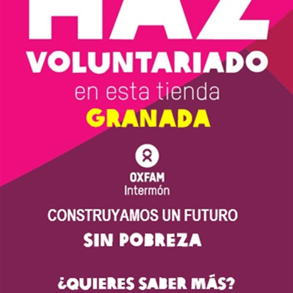 Voluntariado para tienda ciudadana de comercio justo en granada