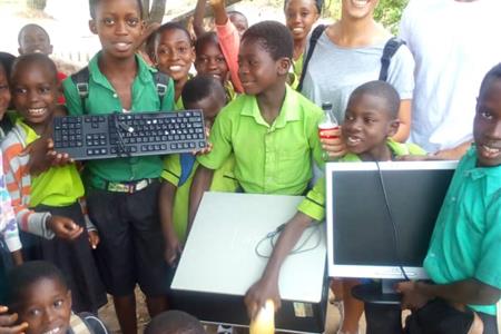 Voluntariado en proyecto de educación y construcción escuela. Ghana (África)