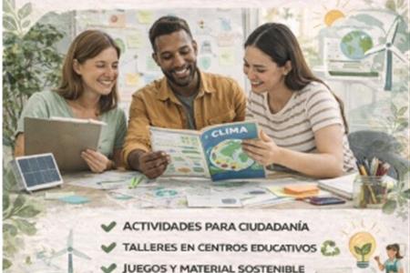 Voluntarios/as para cambio climático - ayudar realizando y creando actividades climáticas