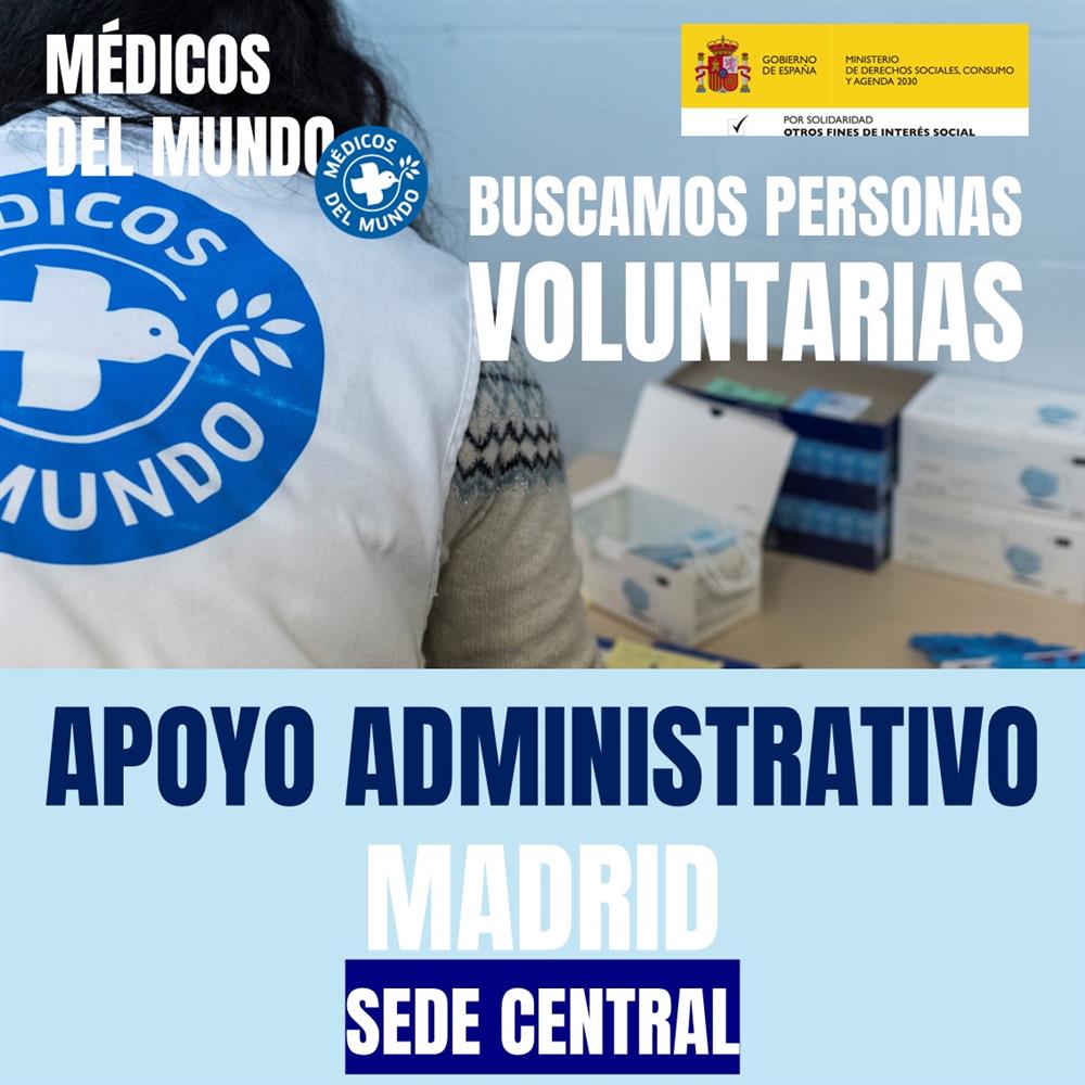 Apoyo administrativo coop. internacional