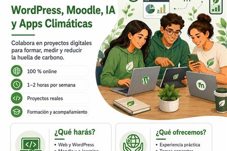 ?? ¡Únete a la revolución digital por el clima! voluntariado tech (100% remoto)