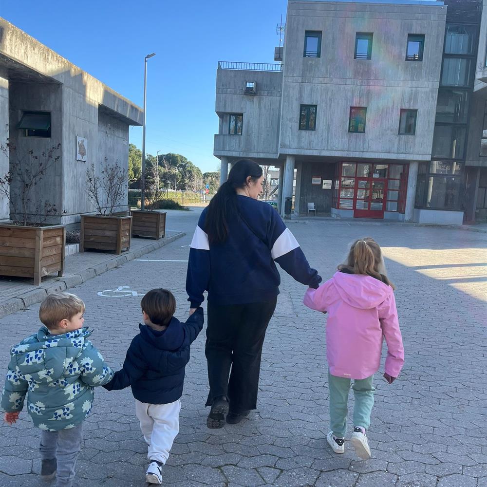 Voluntariado con grupo infantil ocio 