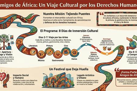 Voluntariado intercultural, derechos humanos,  comunicación y artes 