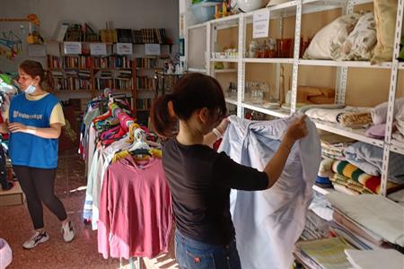 Voluntariado para venta de artículos en internet
