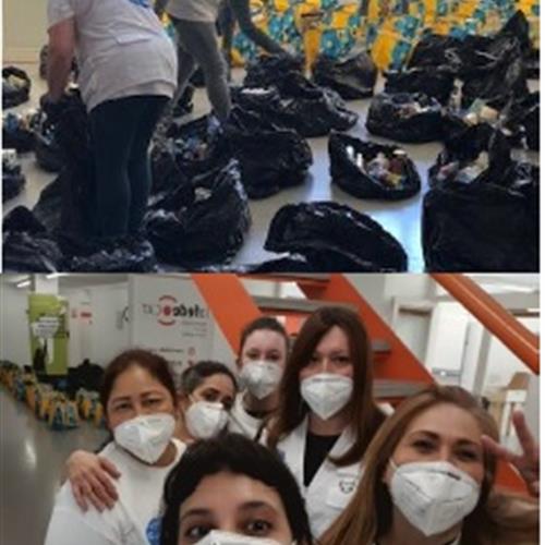 Voluntariat a barcelona per donar suport al dispositiu d´aliments per emergència covid 