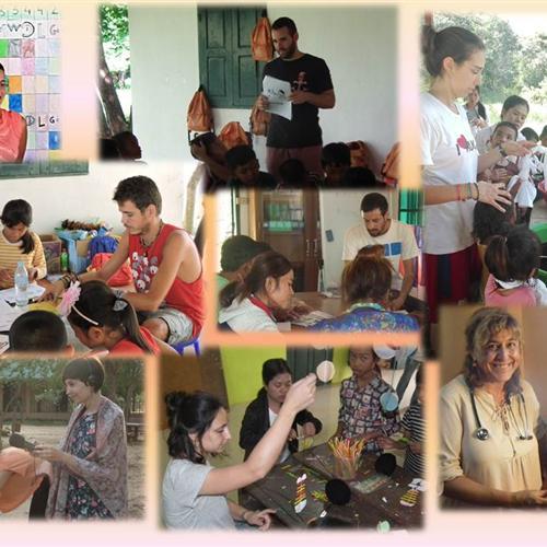 Voluntariado con niños y jóvenes en camboya 2018