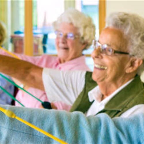 Voluntarios para participar en actividades con mujeres mayores