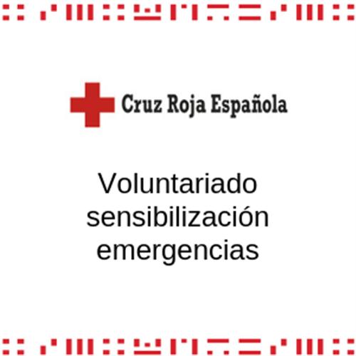 Sensibilización actuación cruz roja en emergencias