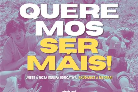 Oferta de voluntariado: monitores/as de tempos libres en seteportas-altair (santiago de compostela)