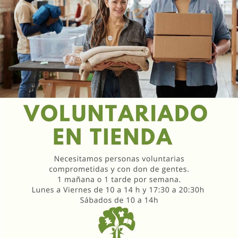 Voluntariado en tienda solidaria crecer con futuro. calle león xiii, n.º 19, 41009, sevilla.