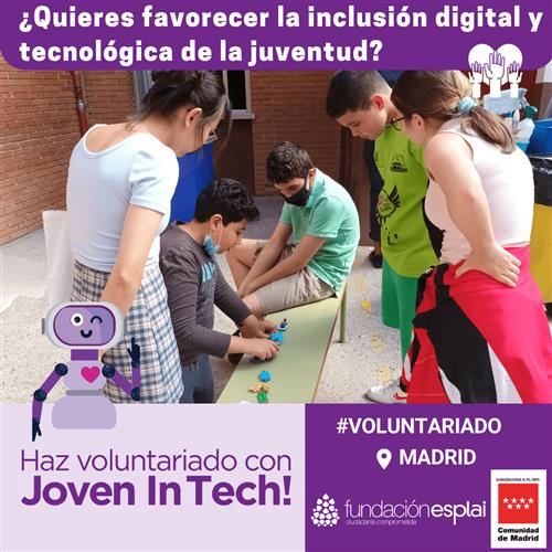 ¿Quieres favorecer la inclusión digital de jóvenes vulnerables?