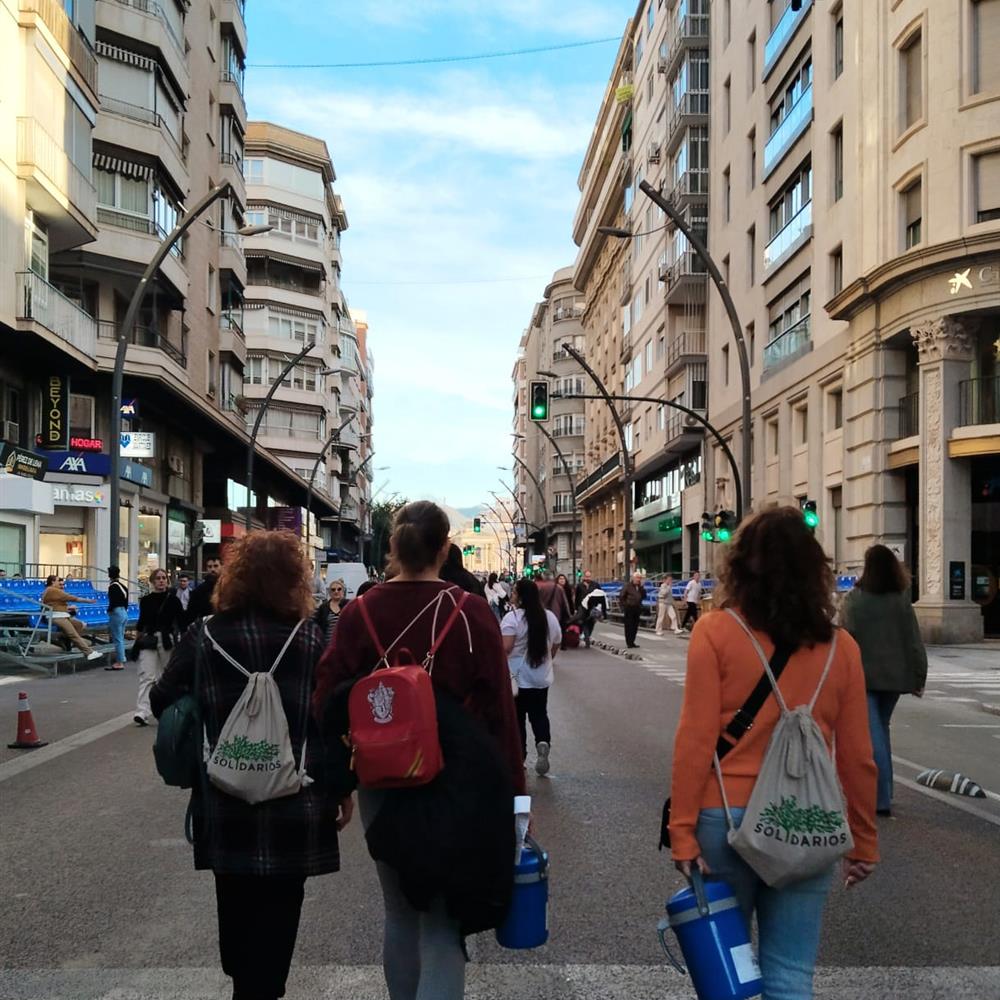 Voluntariado acompañamiento a personas sin hogar