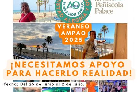 Voluntariado: apoyo a personas con discapacidad intelectual en vacaciones de verano con amigos 2025.