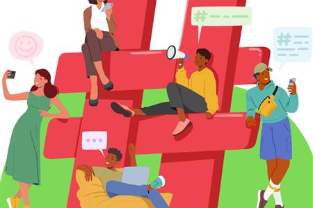 Redes sociales - creación de contenido inspirador 