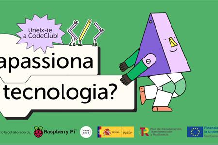  Suma’t a code club i millora la vida del jovent amb la tecnologia a les corts - barcelona