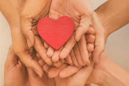 Manos y corazones solidarios 
