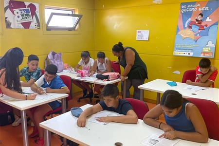  Apoyo educativo con alumnado gitano en almería