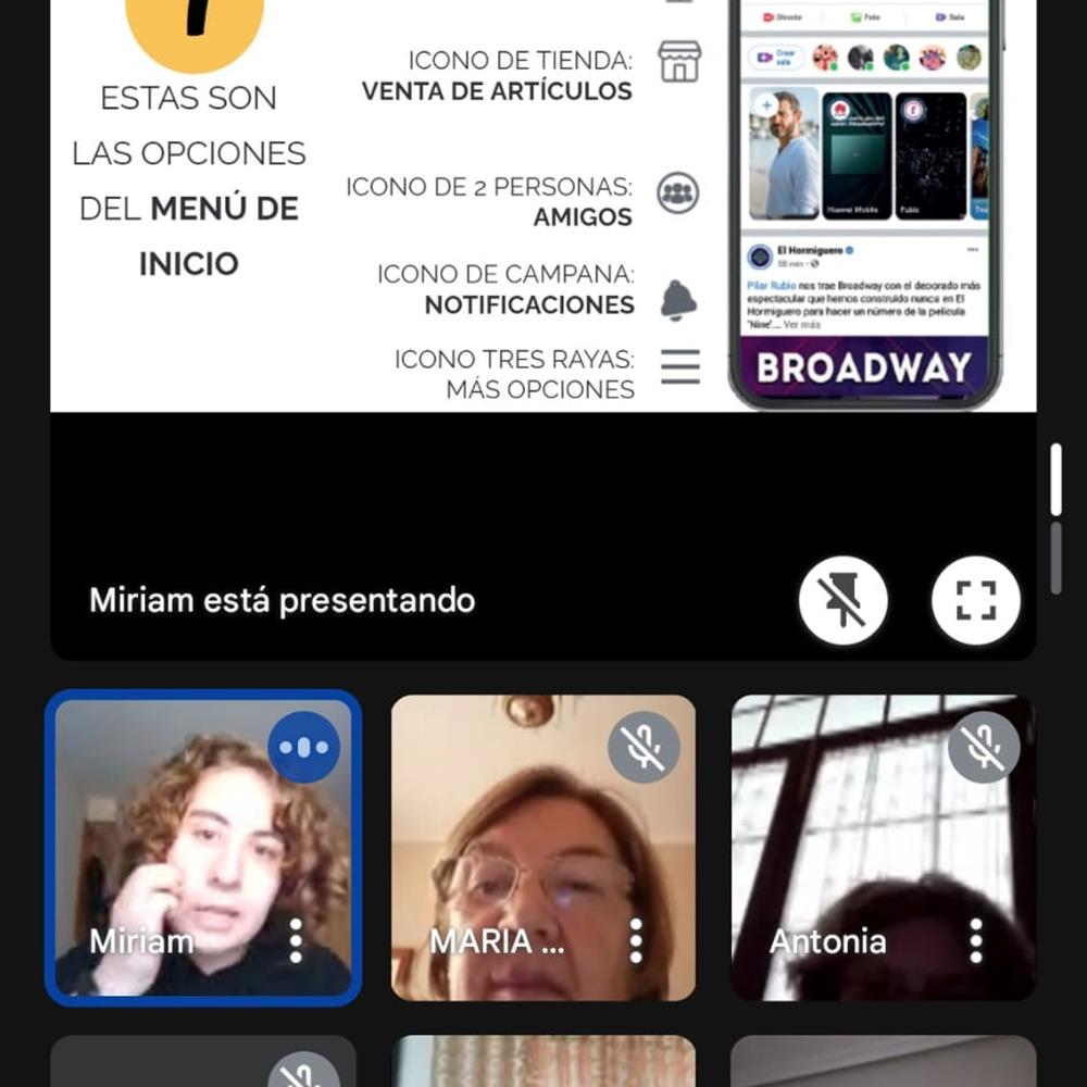 Acompañantes para alfabetización tic de personas mayores