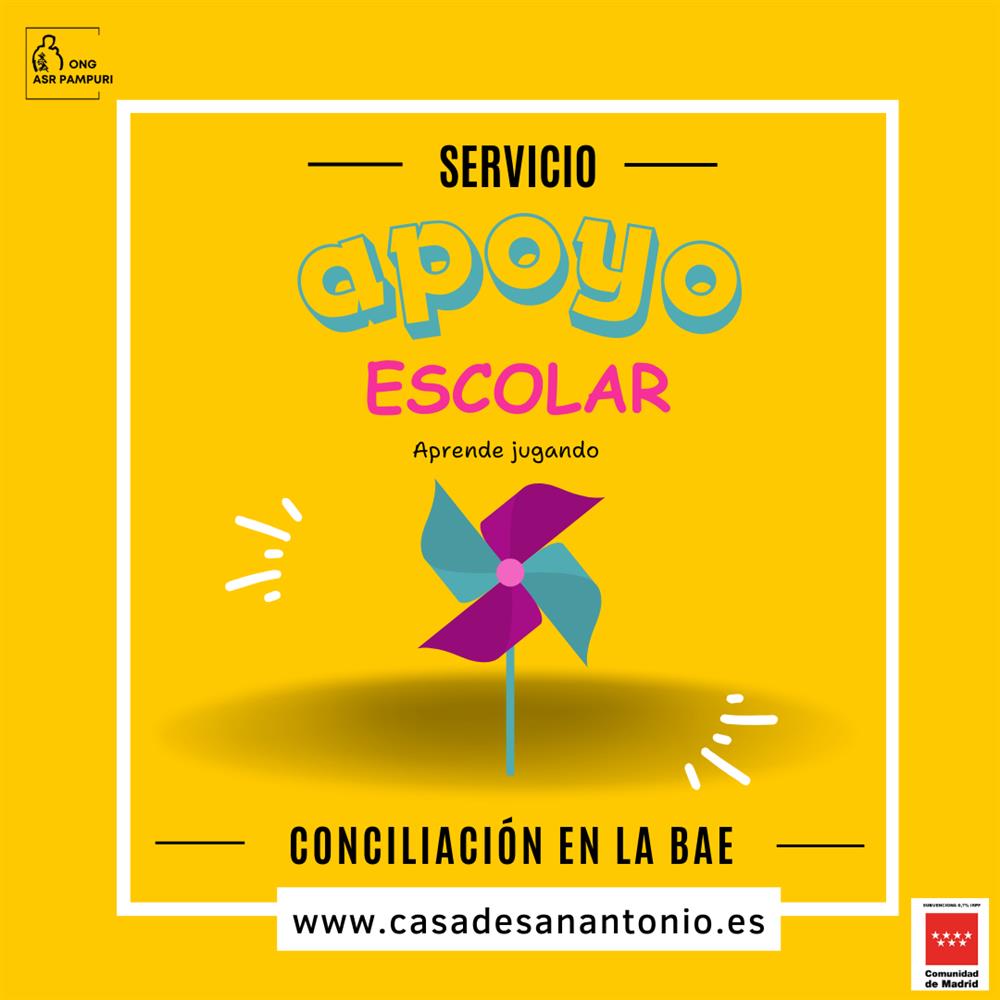 Monitor de apoyo escolar