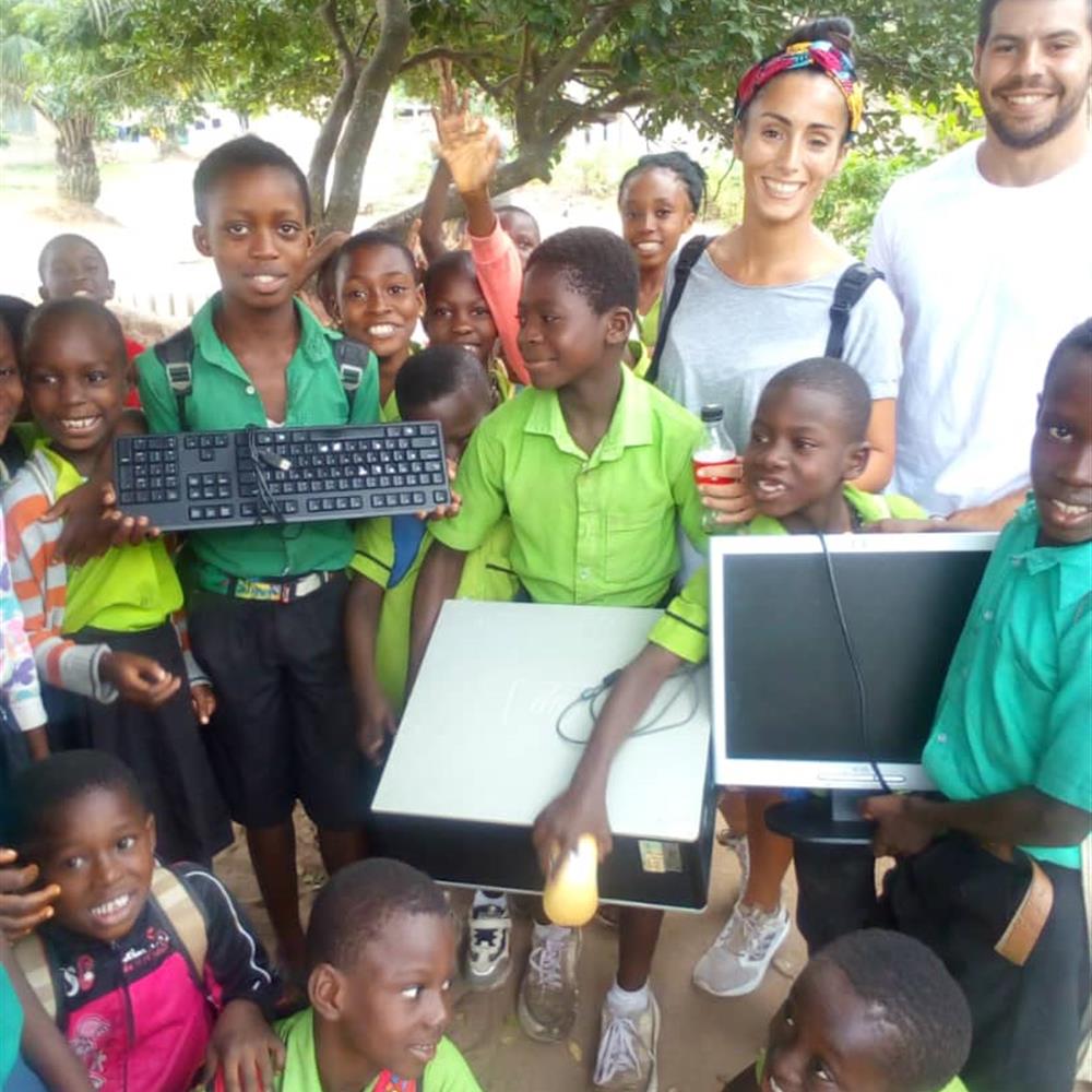 Voluntariado en proyecto de educación y construcción escuela. Ghana (África)