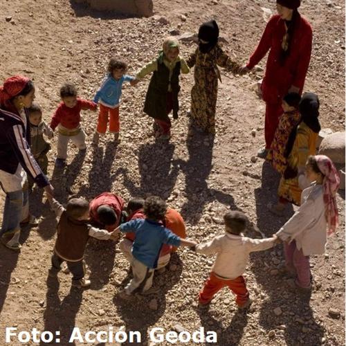 Campo de cooperacion y turismo solidario en el atlas marroqui - semana santa