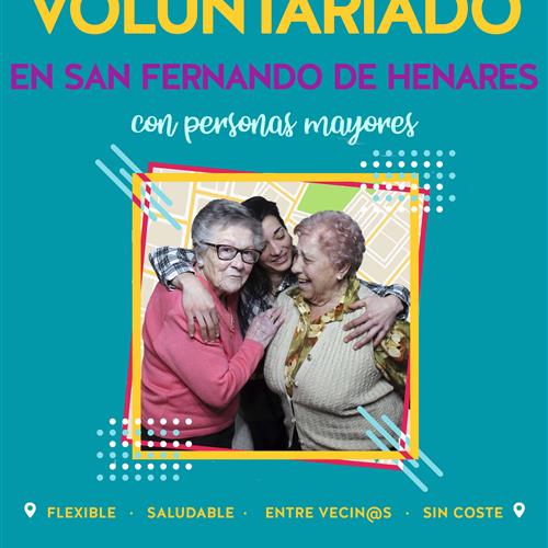 Voluntariado con personas mayores en san fernando de henares (madrid)