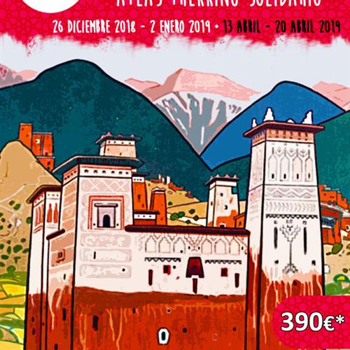 Trekking solidario atlas marroquí fin de año